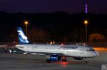 Finnair at night - J35